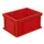 Euronorm Stapelkrat Hxlxb 220x400x300mm 21liter Rood