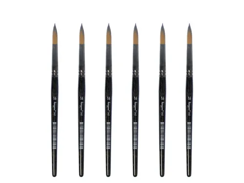 Penseel Kangaro Serie 340 rond Nr. 16 synthetisch doos 6 stuks