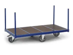 Rongenwagen 1200kg Laadvlak Lxb 1600x800mm Houten Bodem