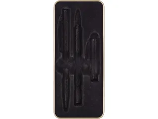 Metalen giftbox Faber-Castell leeg goud - 1