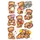 Etiket Herma 3578 Beren met Bloemen 3 vel