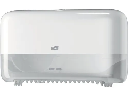 Tork 558040 T7 OptiServe Hulsloos Toiletpapier Dispenser Elevation Wit