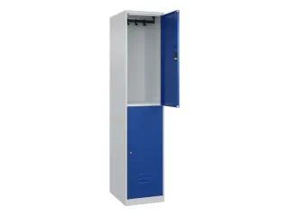 dubbeldekse locker,HxBxD 1850x400x500mm,1x2vak.,vak B 400mm - 2