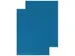 Dekblad A4 Blauw Lederlook 250 Grams Pak 100 Stuks
