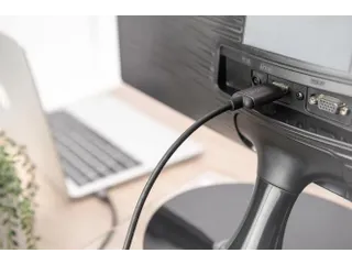 USB-C HDMI-adapter 1,8m 4K/30Hz zwart metalen behuizing - 5