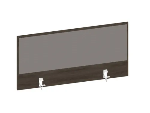 baliepaneel bureau aanbouw achter NV bruin hickory BN8078-grijs 1000mm