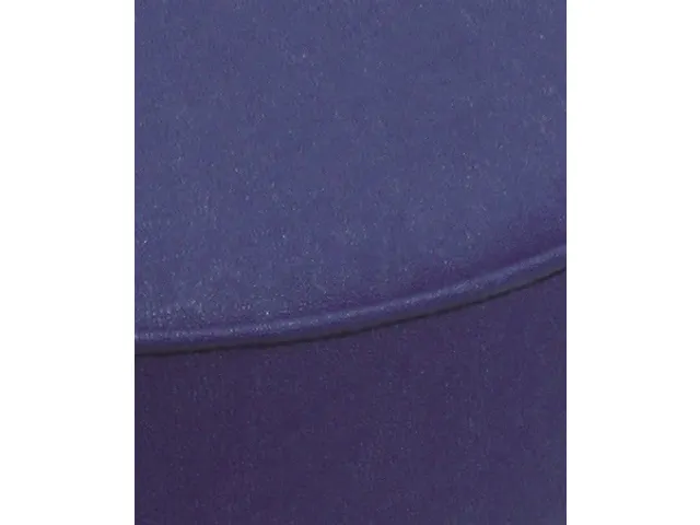Draaikruk Met Wielen Zitting Kunstleer Blauw 460-590mm Gasveer