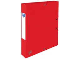 Elastobox Oxford Top File+ A4 40mm rood
