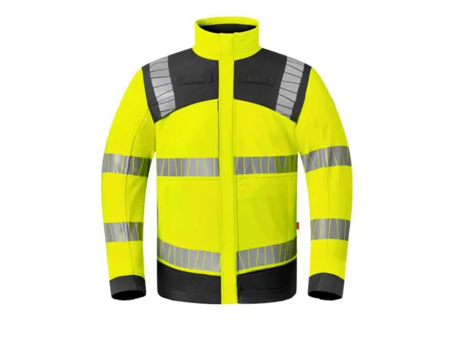 Softshell Havep 50410, jaune fluo/charbon, taille 2XL, la pièce