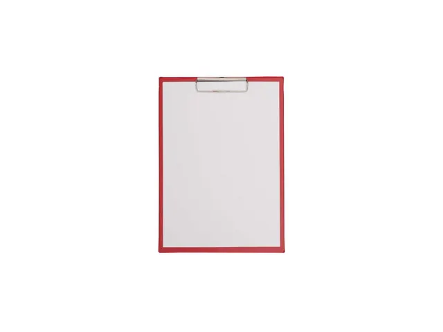 Klembord MAUL PVC folie Rood A4 staand