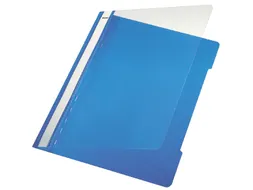 Leitz 4191 Snelhechter A4 PVC Blauw Documentmap 60 Vel