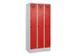 locker voor scheiding van kleding,HxBxD 1950x900x500mm,3vak