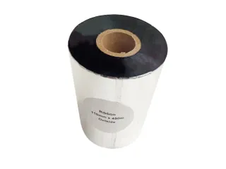 03200BK11045 Zebra 3200 High Performance Wax/Resin 110mmx450m 25mm - 1