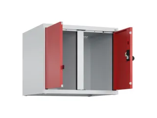 opzetkast,v. locker voor scheiding van kleding,2vak.,vak B 300mm - 1