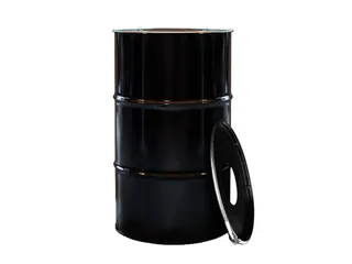 Afvalbak Binbin Met Inwerpopening 120 Liter Zwart - 2