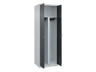 PBM-locker,HxBxD 1850x600x500mm,2vak,vak B 300mm,draaigrendel - 2