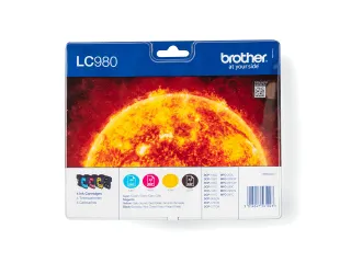 Brother LC-980 Valuepack 4 Kleuren Inktcartridges Origineel - 3