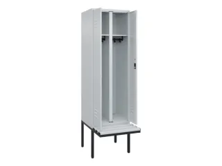locker voor scheiding van kleding,HxBxD 2120x600x815mm,2vak - 2
