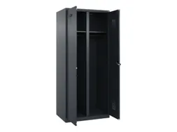 locker voor scheiding van kleding,HxBxD 1850x800x500mm,2vak