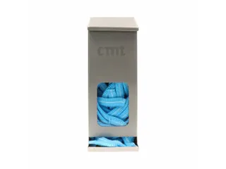 Haarnet Pp Non Woven Clip Cap Blauw 58cm 2-elastiek Detectable 1000 St - 7