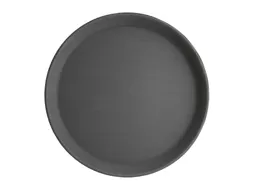 Dienblad Olympia Kristallon antislip 35.6cm PP zwart