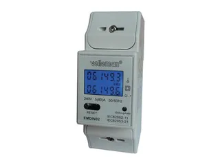 Eenfasige KWH-Meter Voor DIN-Rail Montage - 2Modules - 1