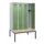 locker met bank,HxBxD 1950x1200x815mm,4vak,vak B 300mm,cilinderslot