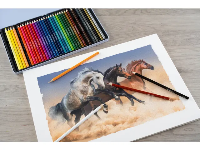 Kleurpotloden Eberhard Faber Classic metaaletui a 36 stuks