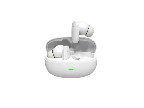 Oortelefoon In-ear Green Mouse draadloos BT Pro Wit