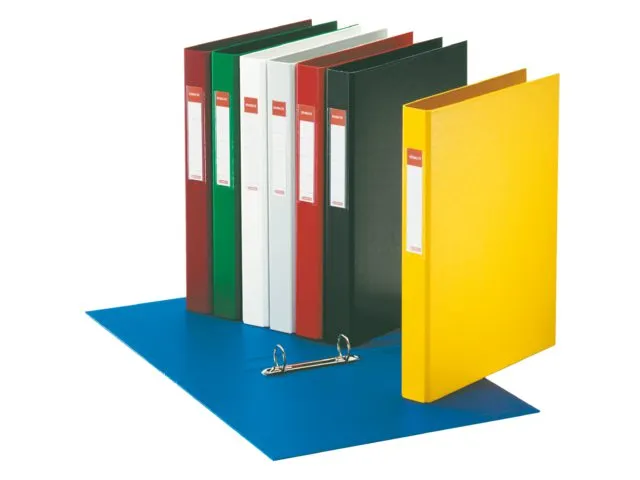 Ringband Esselte 2 rings A4 25mm O-mech Pp Assorti