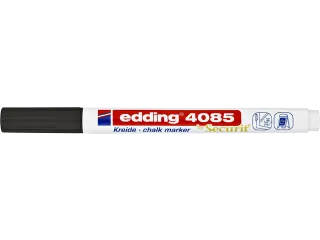 Krijtstift edding by Securit 4085 rond 1-2mm zwart - 1