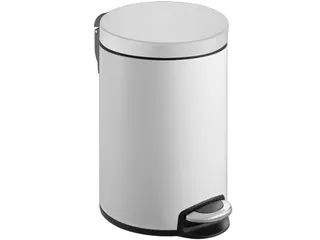 Serene Pedaalemmer 8 Liter Wit - 1