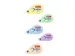 Correctietape Tipp-Ex mini pocket mouse 5mm assorti pastel