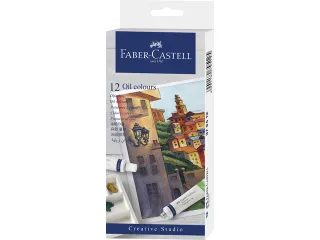Olieverf Faber-Castell 12 tubes a 9ml - 1