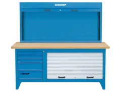 GEDORE BR 1500 LH combinatiewerkbank met kast