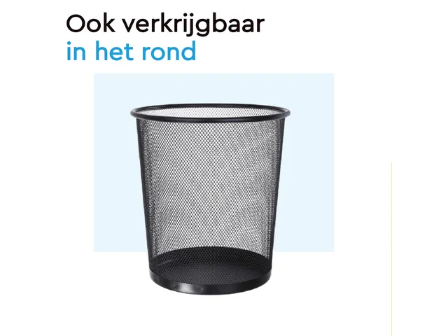 BRASQ Papierbak 12 liter Zwart Vierkant Set van 2 WBBSO2