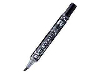 Viltstift Pentel MWL5SBF Maxiflo whiteboard zwart 1-5mm - 5