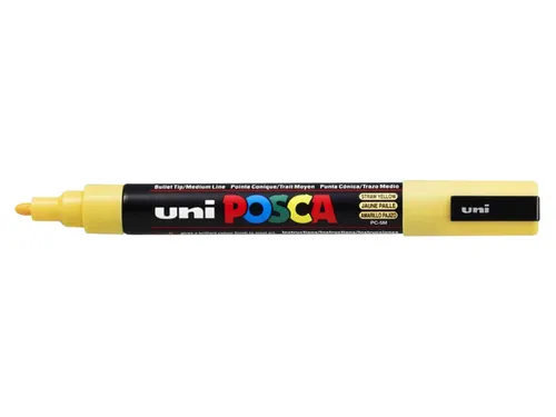 Verfstift Posca PC5M Medium Punt 1,8-2,5mm Strogeel