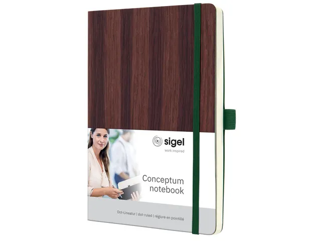 Carnet Conceptum A5 BOIS dots 194pag 100gr SC