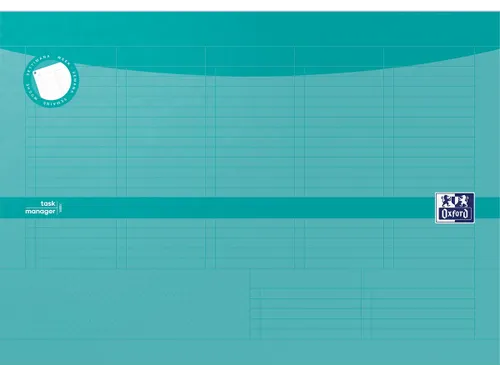Essentials taksmanager weekplanner 120blz A4 aqua