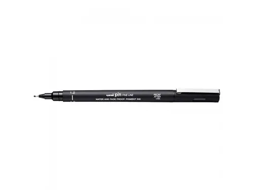 Fineliner Uni-ball Pin 1.2mm zwart