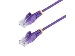 25cm Dunne CAT6 Ethernet Kabel Paars