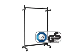 9424190 Garderoberek mobiel MAULsamba standvoet met wielen 172,5cm