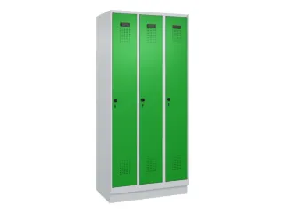 locker voor scheiding van kleding,HxBxD 1950x900x500mm,3vak - 2