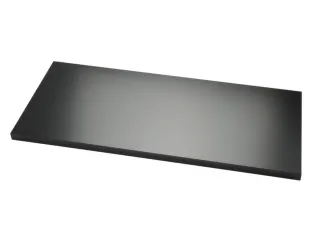 Stalen bodem,v. dossierkast,BxD 914x400mm,staal,zwart - 1