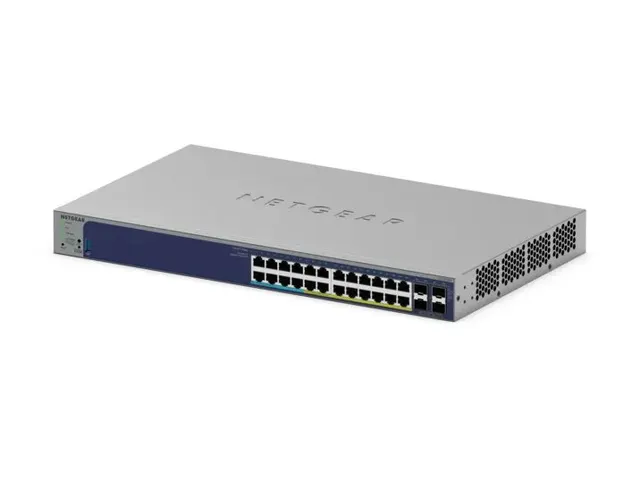 NETGEAR GS728TXUP, Managed, Gigabit Ethernet (10/100/1000), Power over