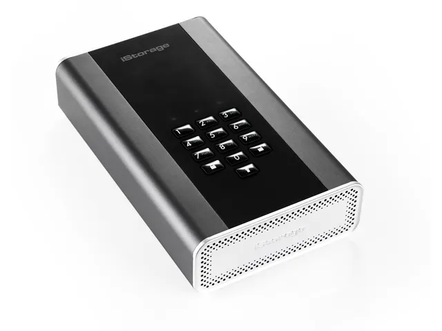 diskAshur DT2, 1TB, , XTS-AES 256-bit, USB 3.2, FIPS PUB 197, Graphite
