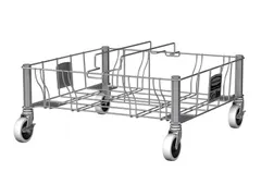 Slim Jim dubbele RVS dolly
