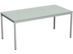 Bureau Hxbxd 720x1600x800mm Bladdecor Lichtgrijs Frame Ral9006