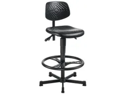 Werkplaatsstoel Zit H 570-820mm Voetkruis Rechthoekige Staalbuis